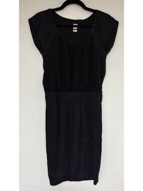 Boss Orange By Hugo Boss Women’s Black Bella Silk Mini Dress Size 0